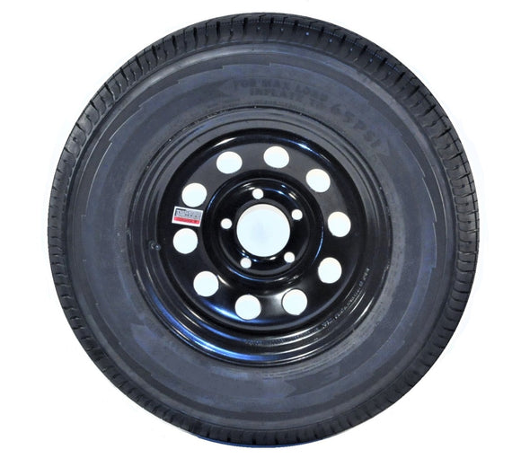 Spare, 205/75R14, Black Steel Rim