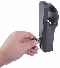 LOCKING CAM HASP, BLACK W/O CY